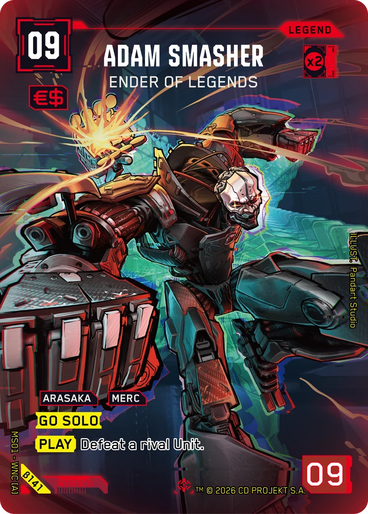 Adam Smasher: Ender of Legends · Welcome to Night City — Beta