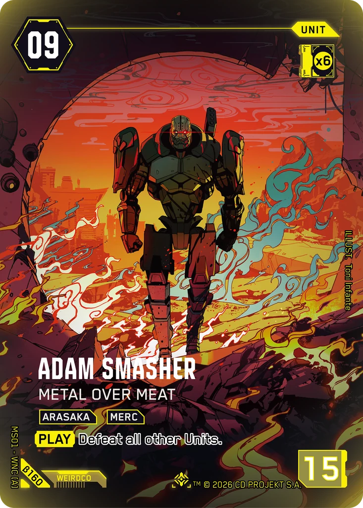 Adam Smasher: Metal Over Meat · Welcome to Night City — Beta