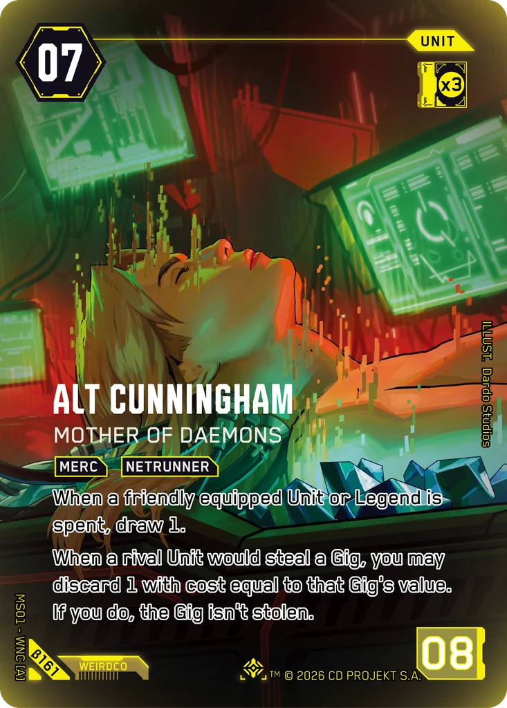 Alt Cunningham: Mother of Daemons · Welcome to Night City — Beta