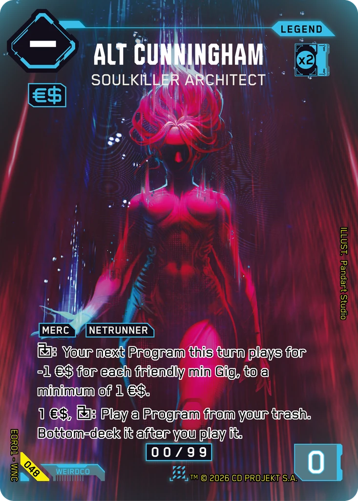 Alt Cunningham: Soulkiller Architect · Edgerunner Open Season 1