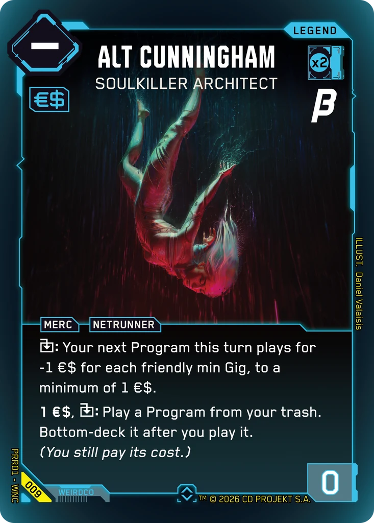 Alt Cunningham: Soulkiller Architect · Prerelease