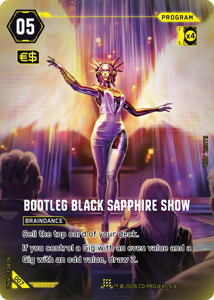 Bootleg Black Sapphire Show · Night City Brawl Season 1 — Participation