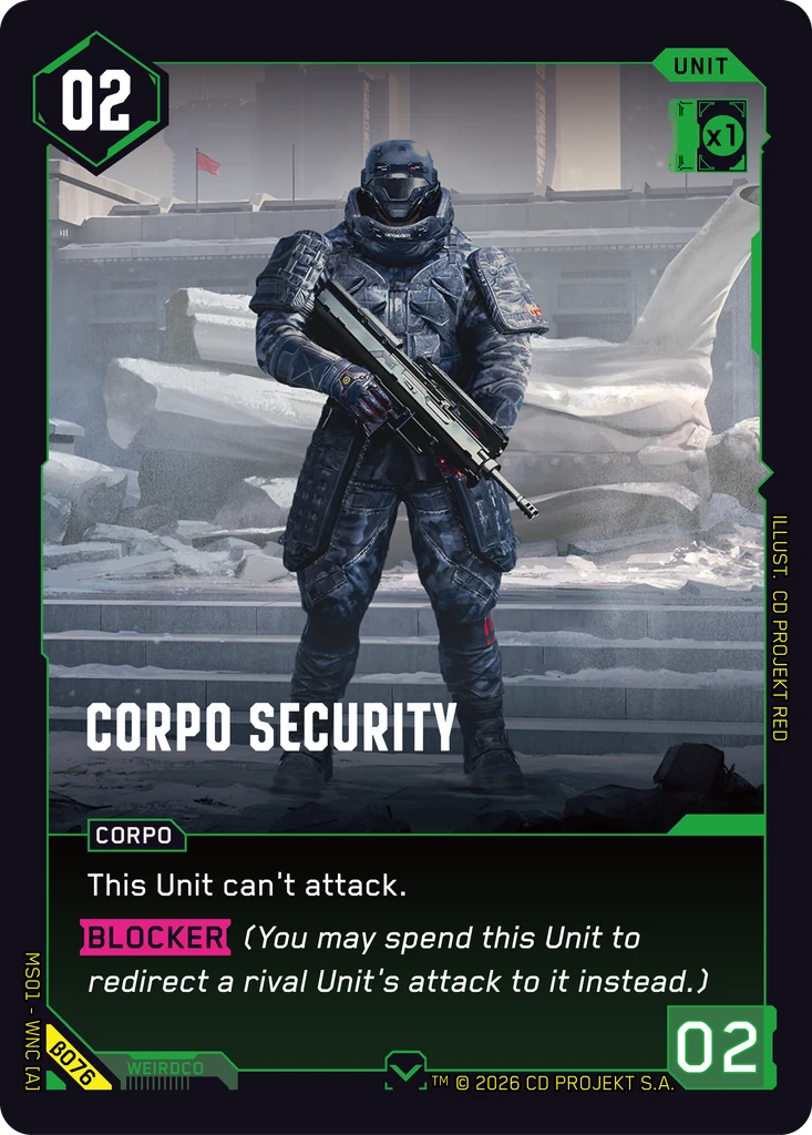 Corpo Security · Welcome to Night City — Beta