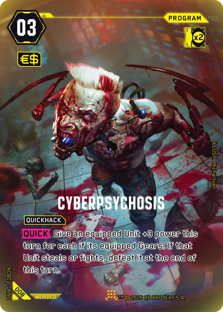 Cyberpsychosis · Night City Brawl Season 1 — Participation