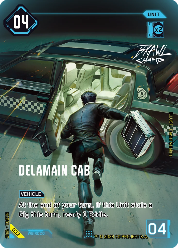 Delamain Cab · Night City Brawl Season 1 — Brawl Champ