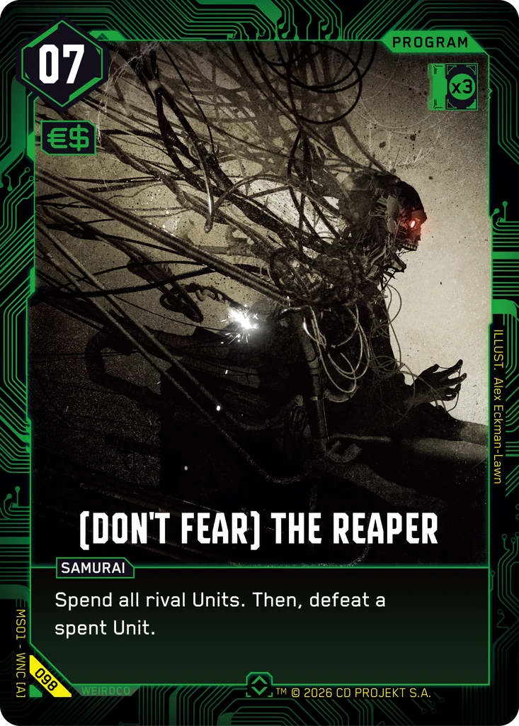 (Don't Fear) The Reaper - Cyberpunk TCG