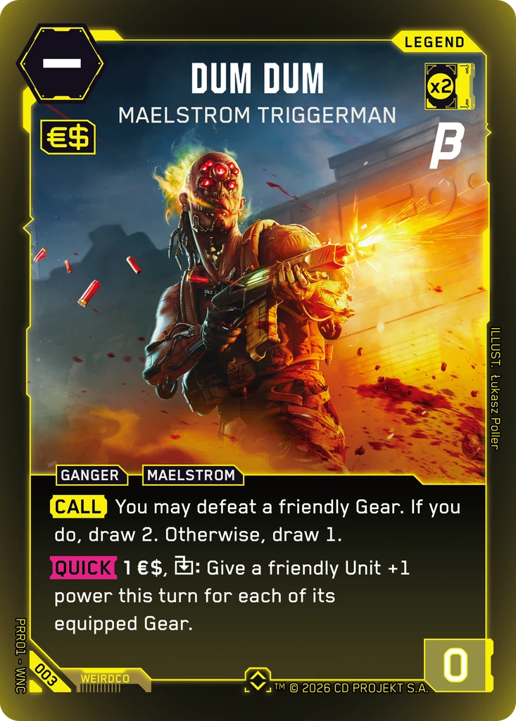 Dum Dum: Maelstrom Triggerman · Prerelease
