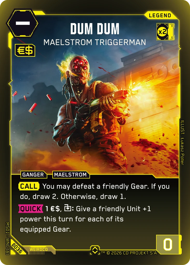 Dum Dum: Maelstrom Triggerman · Welcome to Night City — Beta