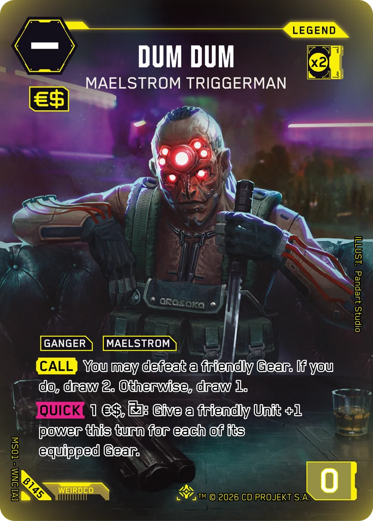 Dum Dum: Maelstrom Triggerman · Welcome to Night City — Beta