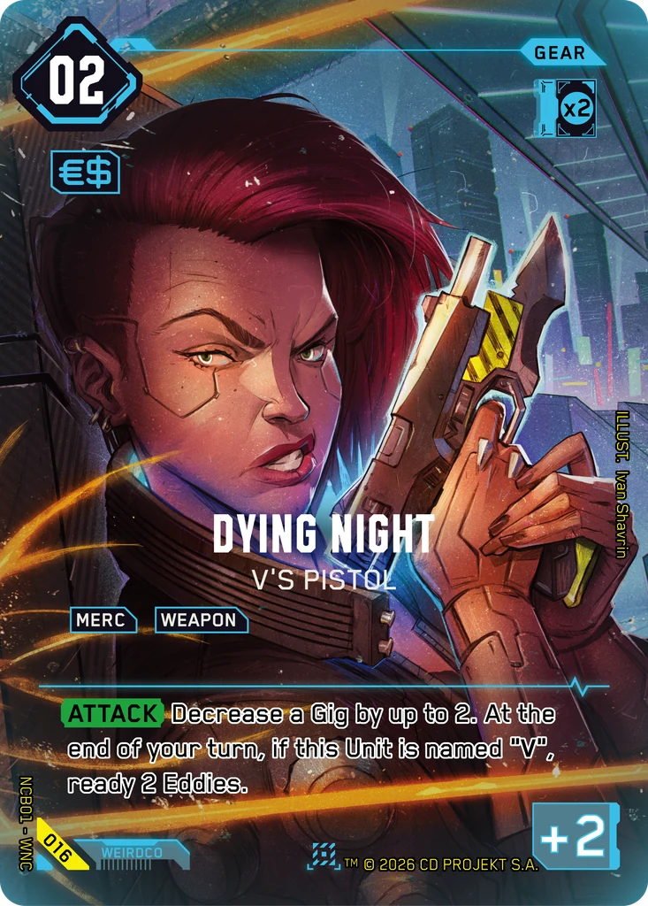 Dying Night: V's Pistol · Night City Brawl Season 1 — Participation