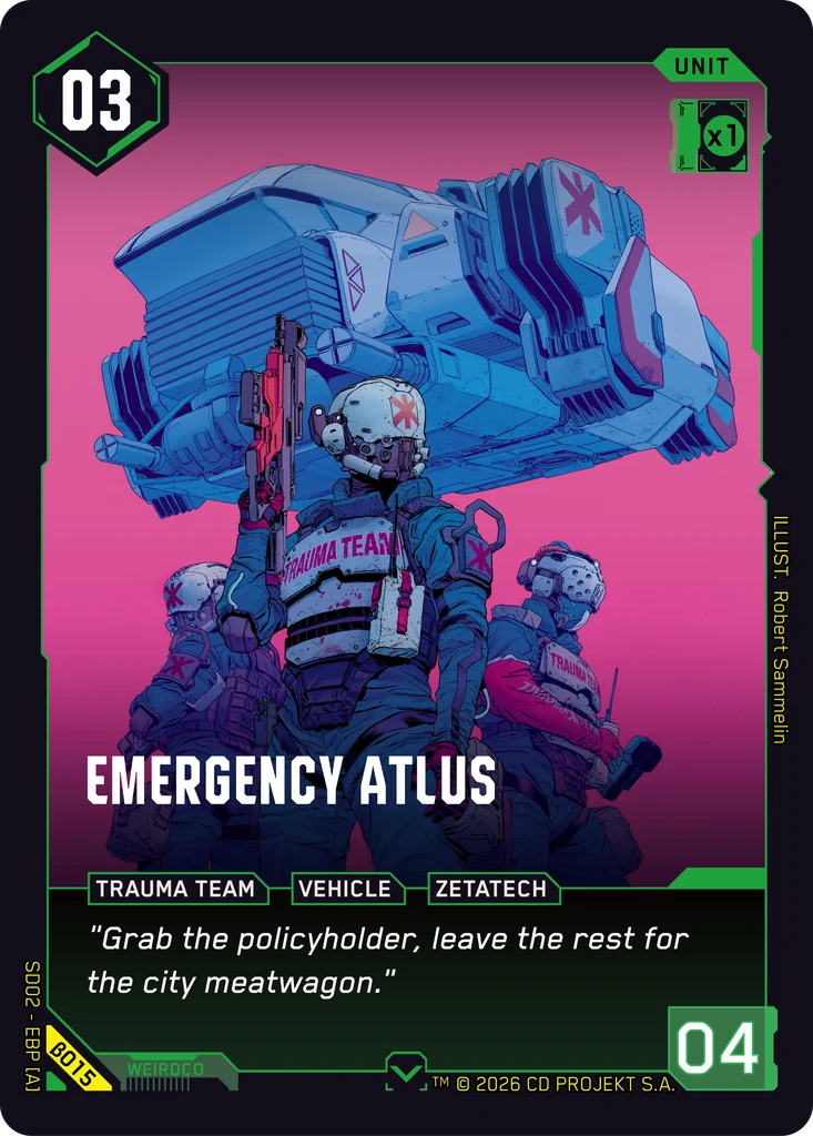 Emergency Atlus · Embracing Power — Beta Starter Deck
