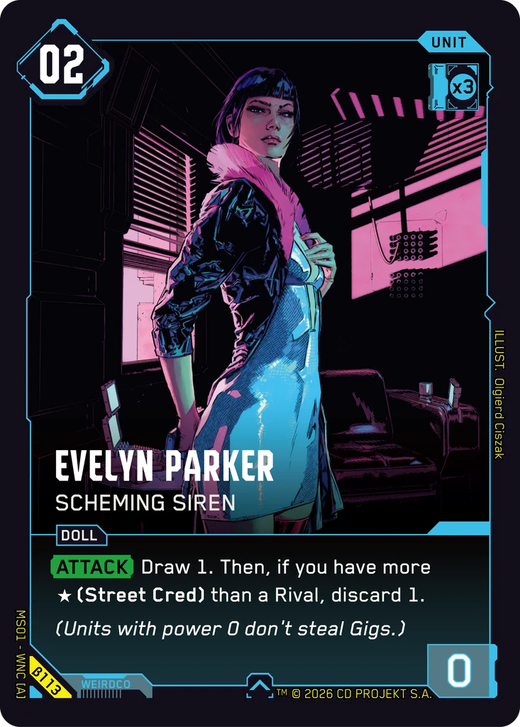 Evelyn Parker: Scheming Siren · Welcome to Night City — Beta
