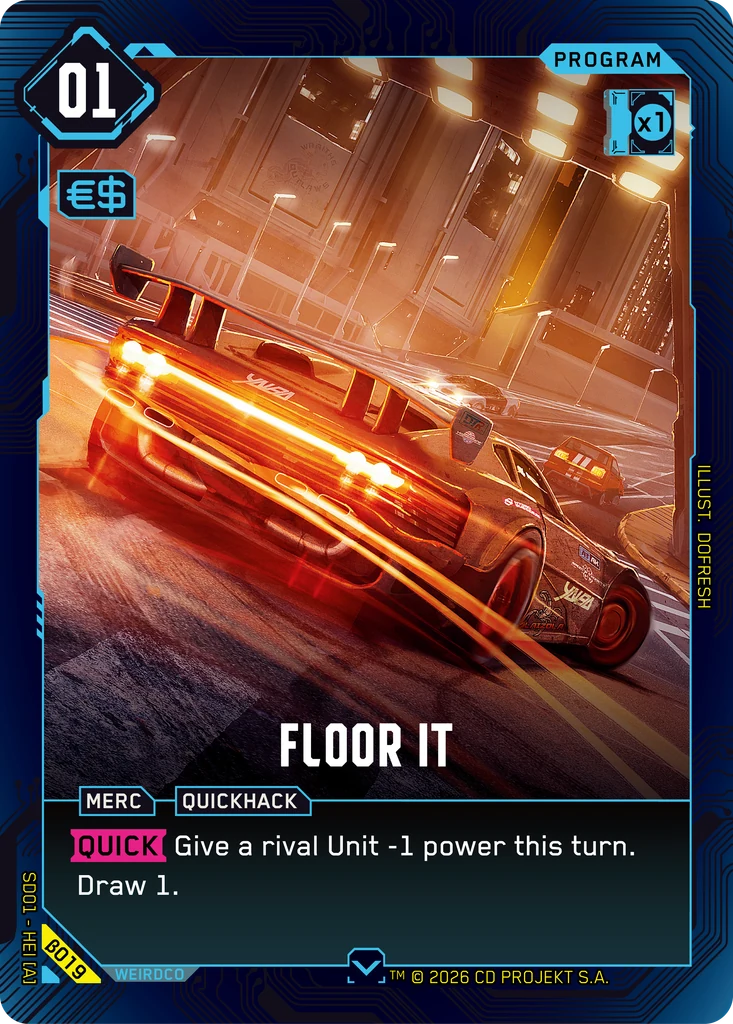 Floor It · The Heist — Beta Starter Deck