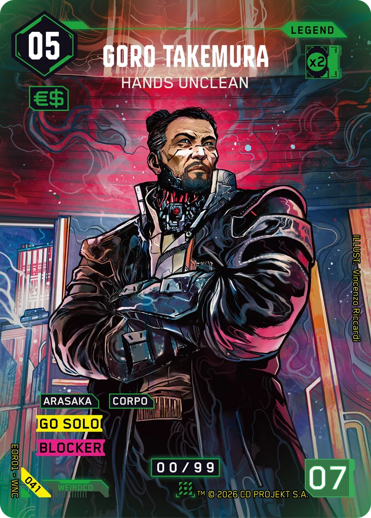 Goro Takemura: Hands Unclean · Edgerunner Open Season 1