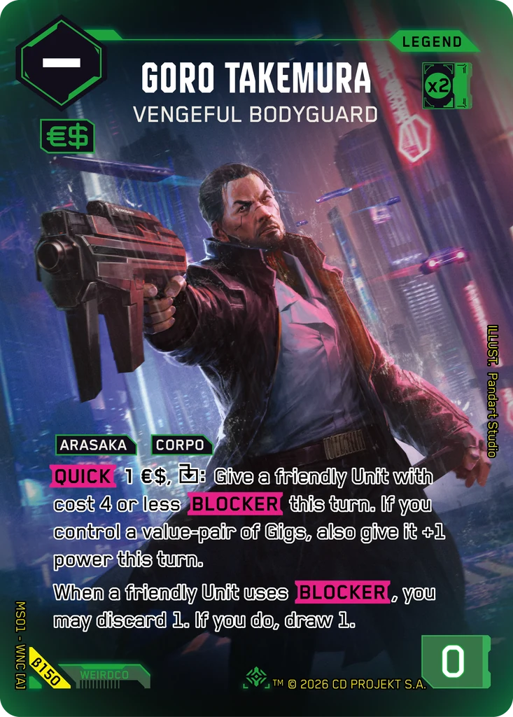 Goro Takemura: Vengeful Bodyguard · Welcome to Night City — Beta