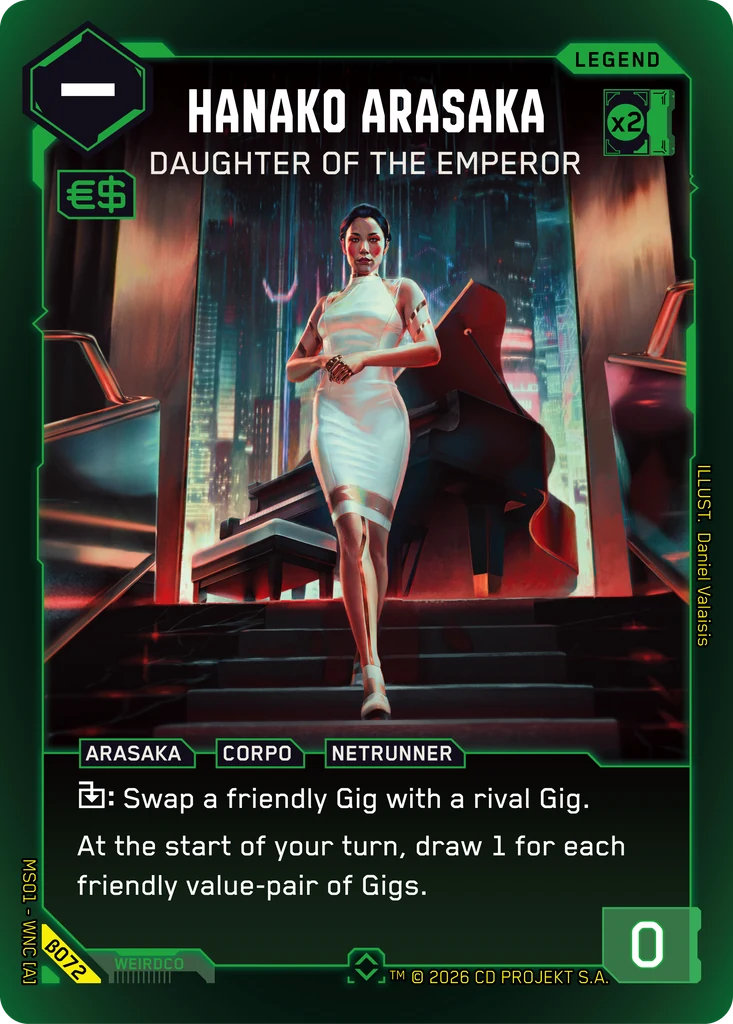 Hanako Arasaka: Daughter of the Emperor · Welcome to Night City — Beta