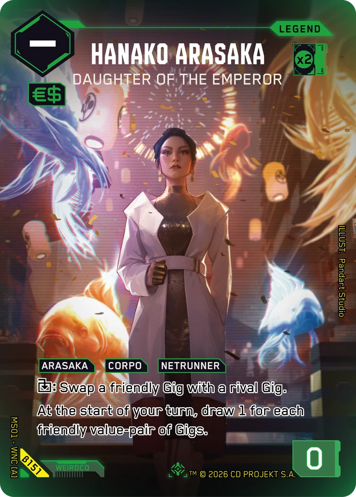 Hanako Arasaka: Daughter of the Emperor · Welcome to Night City — Beta