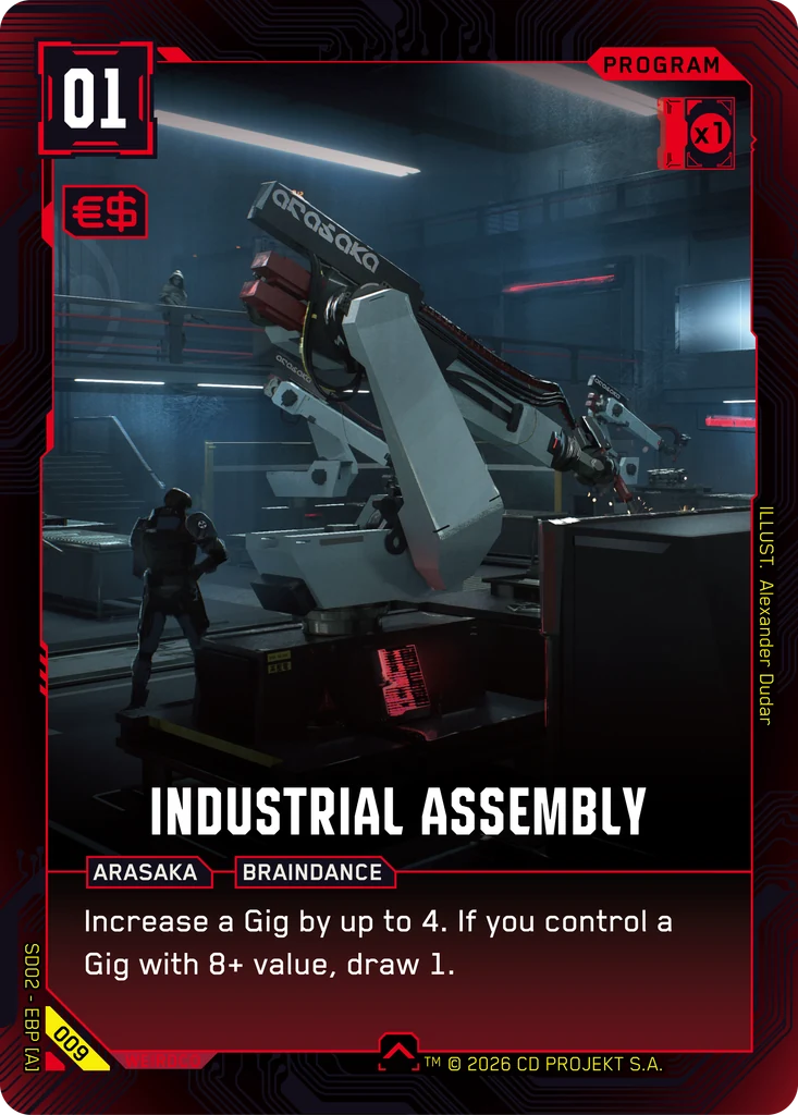 Industrial Assembly · Embracing Power — Retail Starter Deck