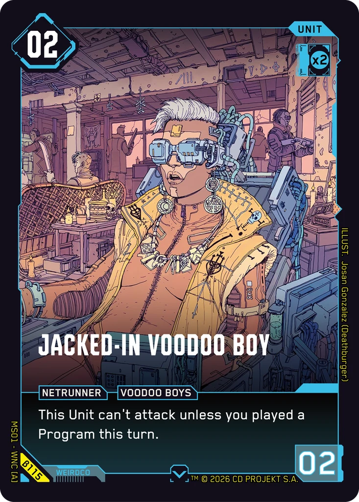 Jacked-In Voodoo Boy · Welcome to Night City — Beta