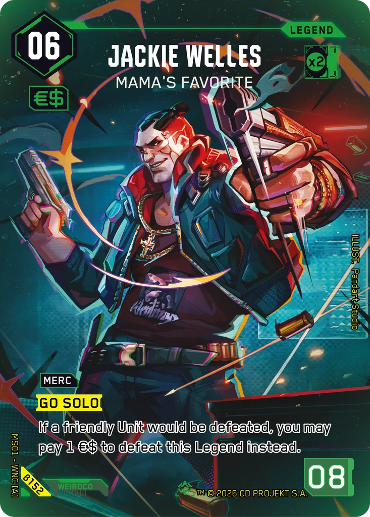 Jackie Welles: Mama's Favorite · Welcome to Night City — Beta