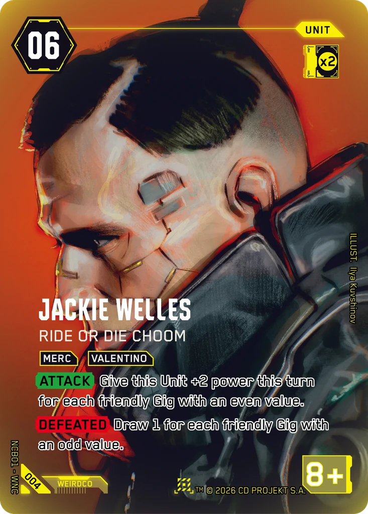 Jackie Welles: Ride or Die Choom · Night City Brawl Season 1 — Participation