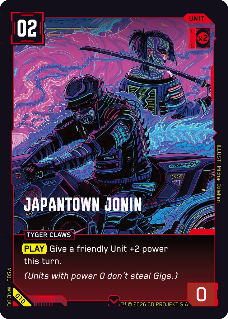 Japantown Jonin - Cyberpunk TCG