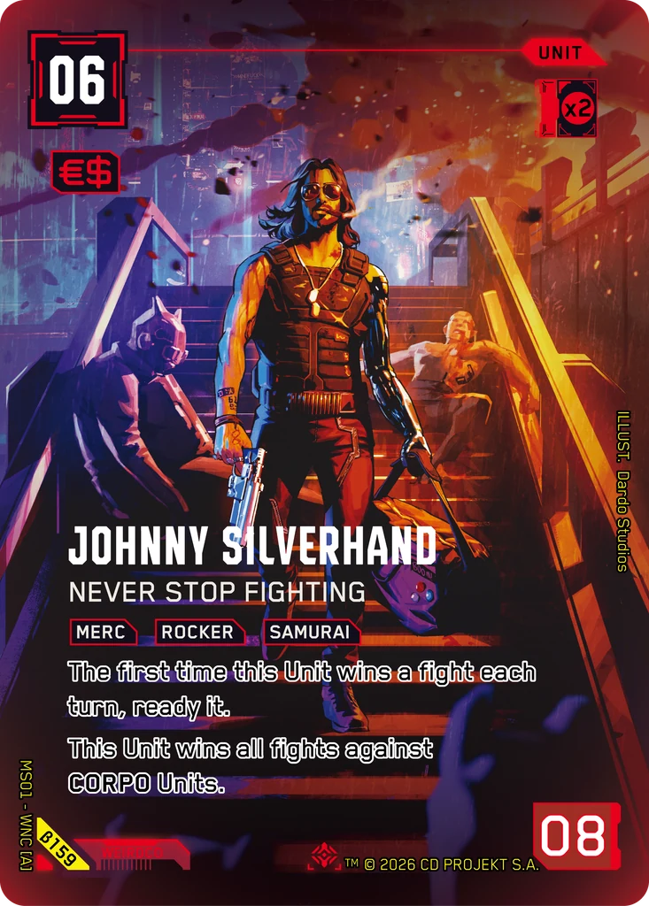 Johnny Silverhand: Never Stop Fighting · Welcome to Night City — Beta