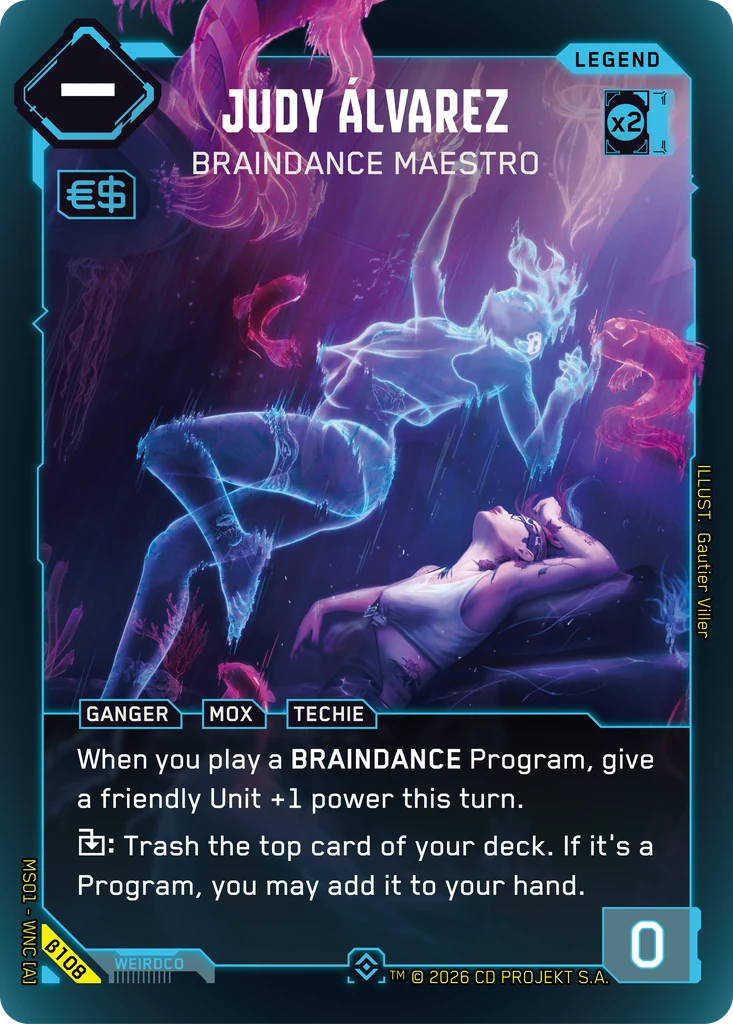 Judy Álvarez: Braindance Maestro · Welcome to Night City — Beta