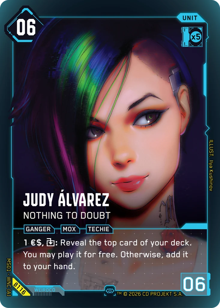 Judy Álvarez: Nothing to Doubt · Welcome to Night City — Beta