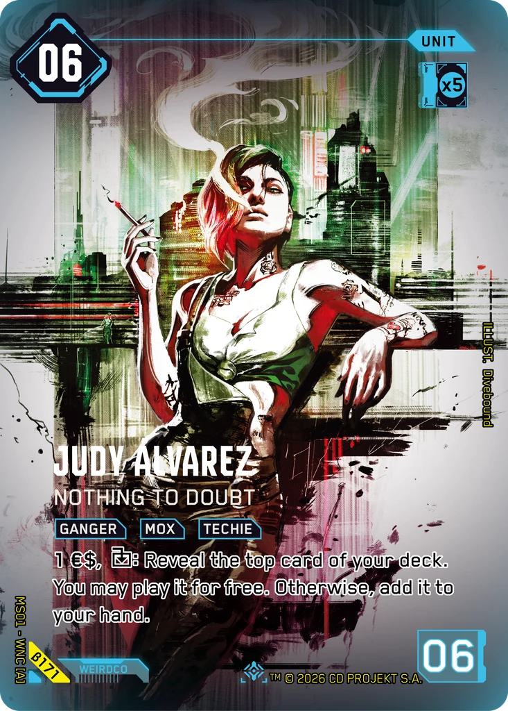 Judy Álvarez: Nothing to Doubt · Welcome to Night City — Beta