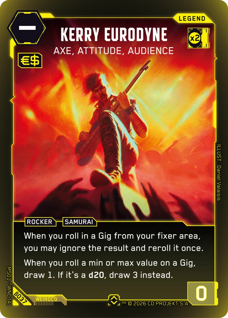 Kerry Eurodyne: Axe, Attitude, Audience · Welcome to Night City — Beta