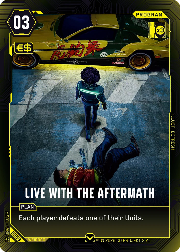 Live with the Aftermath · Welcome to Night City — Beta