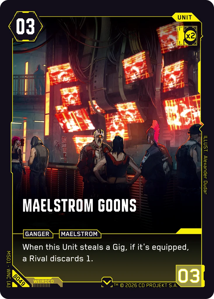 Maelstrom Goons · Welcome to Night City — Beta