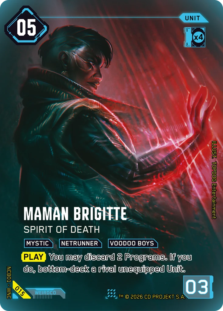 Maman Brigitte: Spirit of Death · Night City Brawl Season 1 — Participation