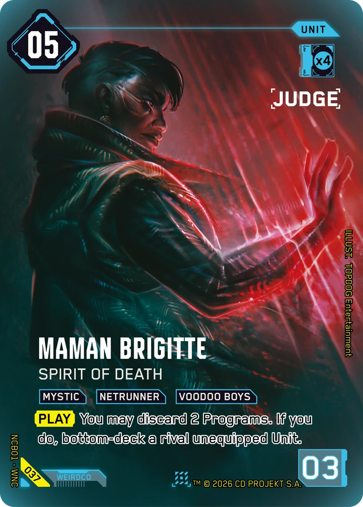 Maman Brigitte: Spirit of Death · Night City Brawl Season 1 — Judge
