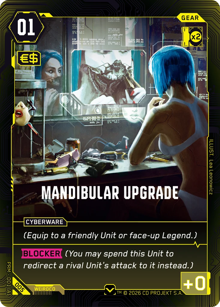 Mandibular Upgrade · Merc Demo Deck