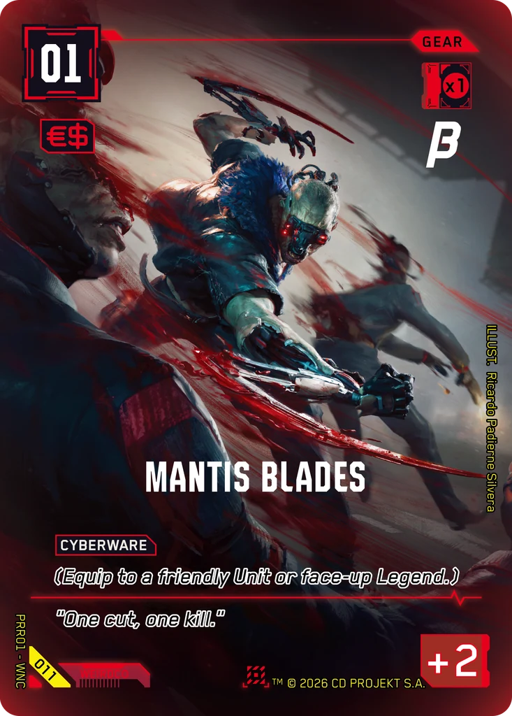 Mantis Blades · Prerelease