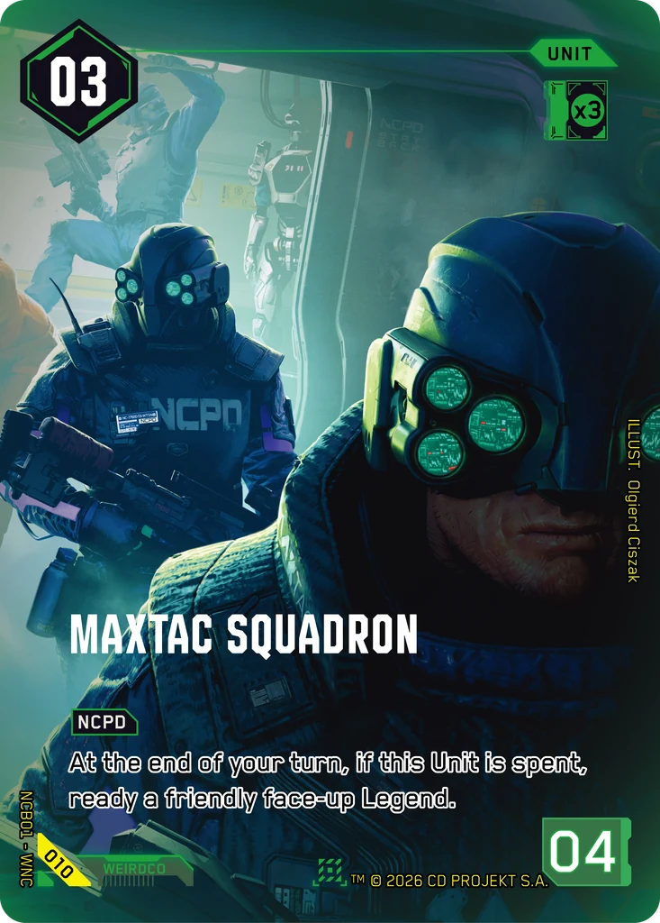 MaxTac Squadron · Night City Brawl Season 1 — Participation