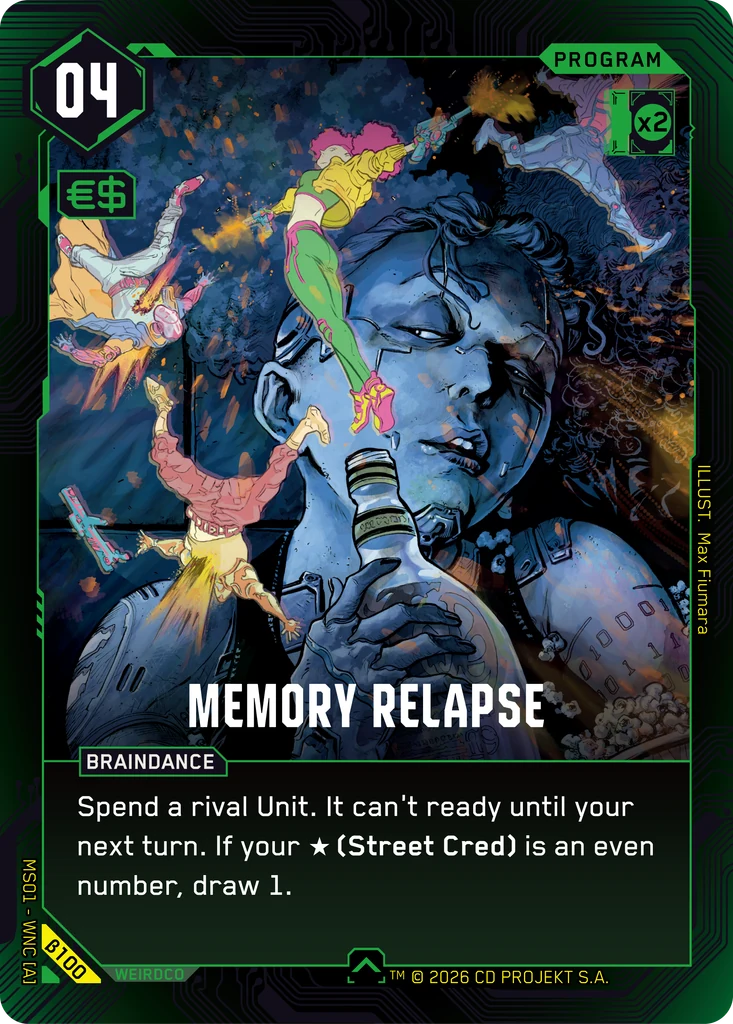 Memory Relapse · Welcome to Night City — Beta
