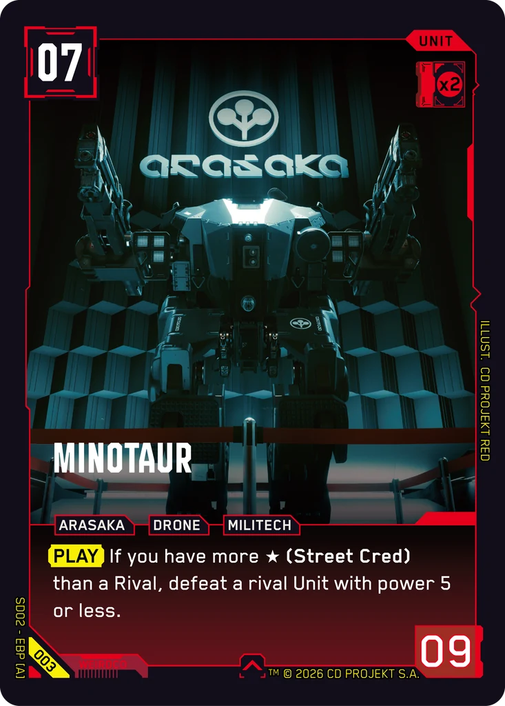 Minotaur - Cyberpunk TCG