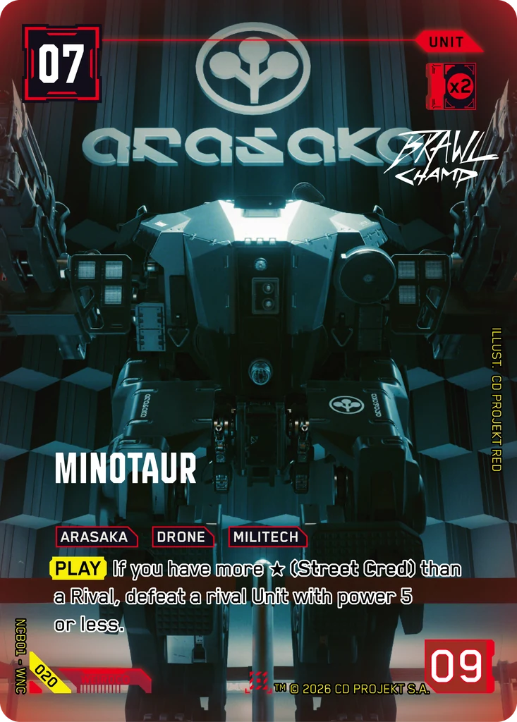 Minotaur · Night City Brawl Season 1 — Brawl Champ