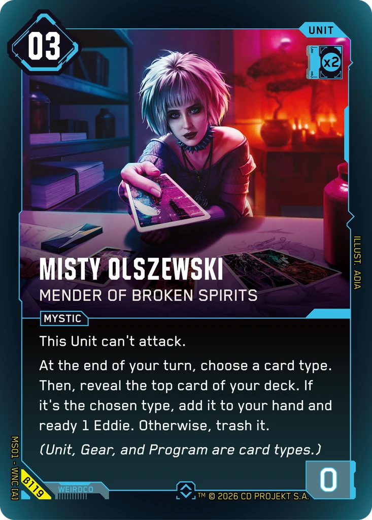 Misty Olszewski: Mender of Broken Spirits · Welcome to Night City — Beta