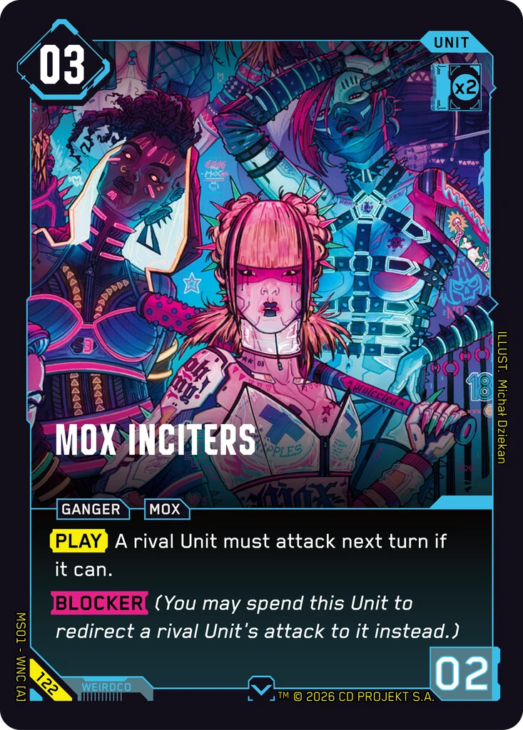 Mox Inciters - Cyberpunk TCG