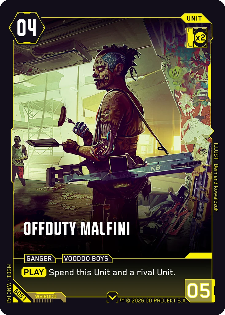 Offduty Malfini · Welcome to Night City — Beta