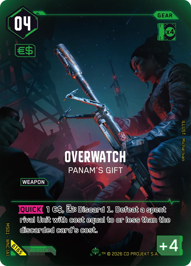 Overwatch: Panam's Gift · Welcome to Night City — Beta