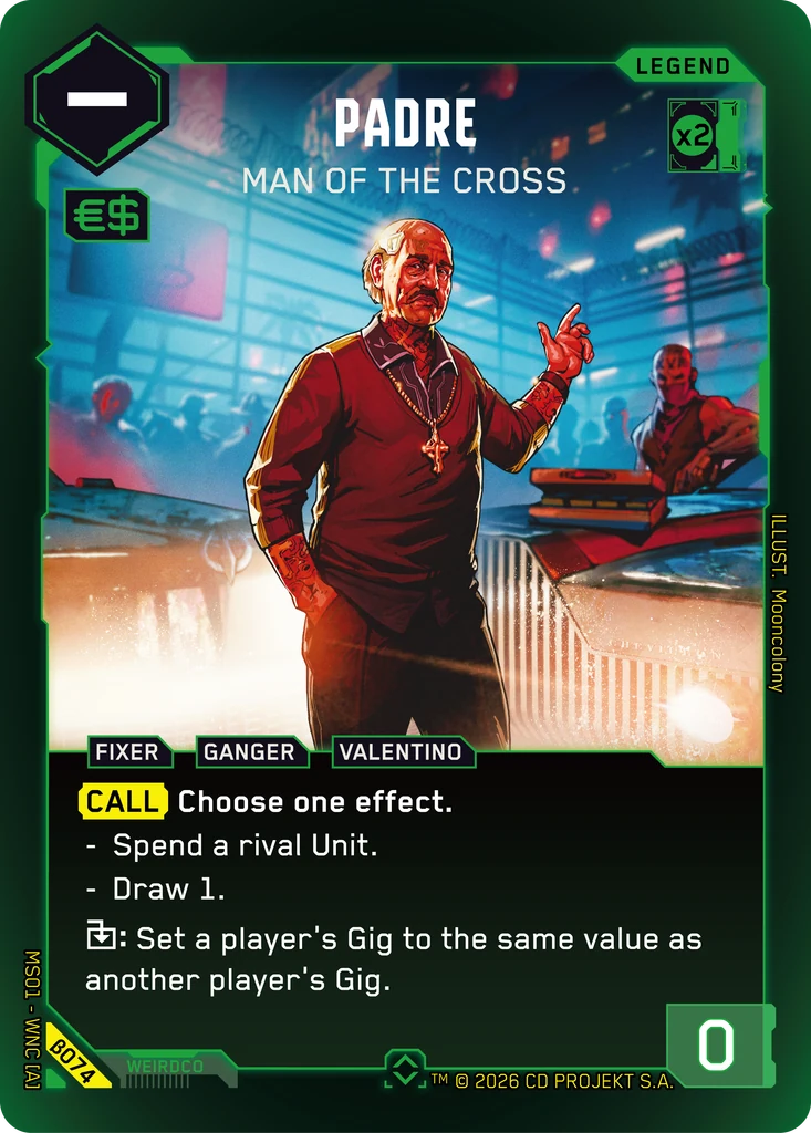 Padre: Man of the Cross · Welcome to Night City — Beta