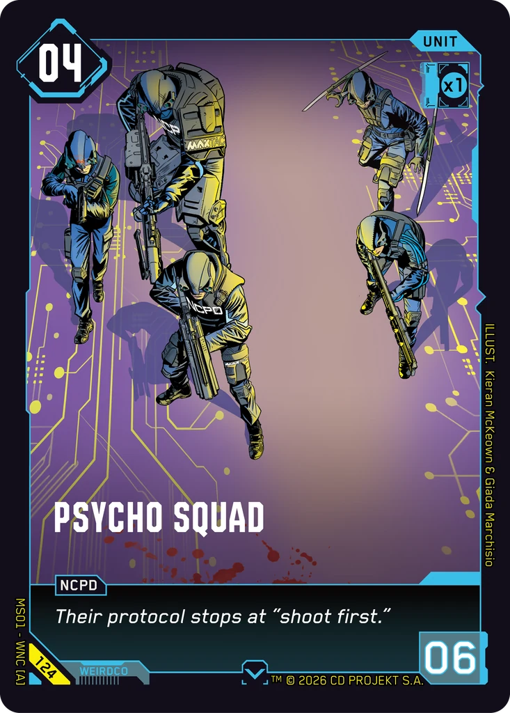 Psycho Squad - Cyberpunk TCG