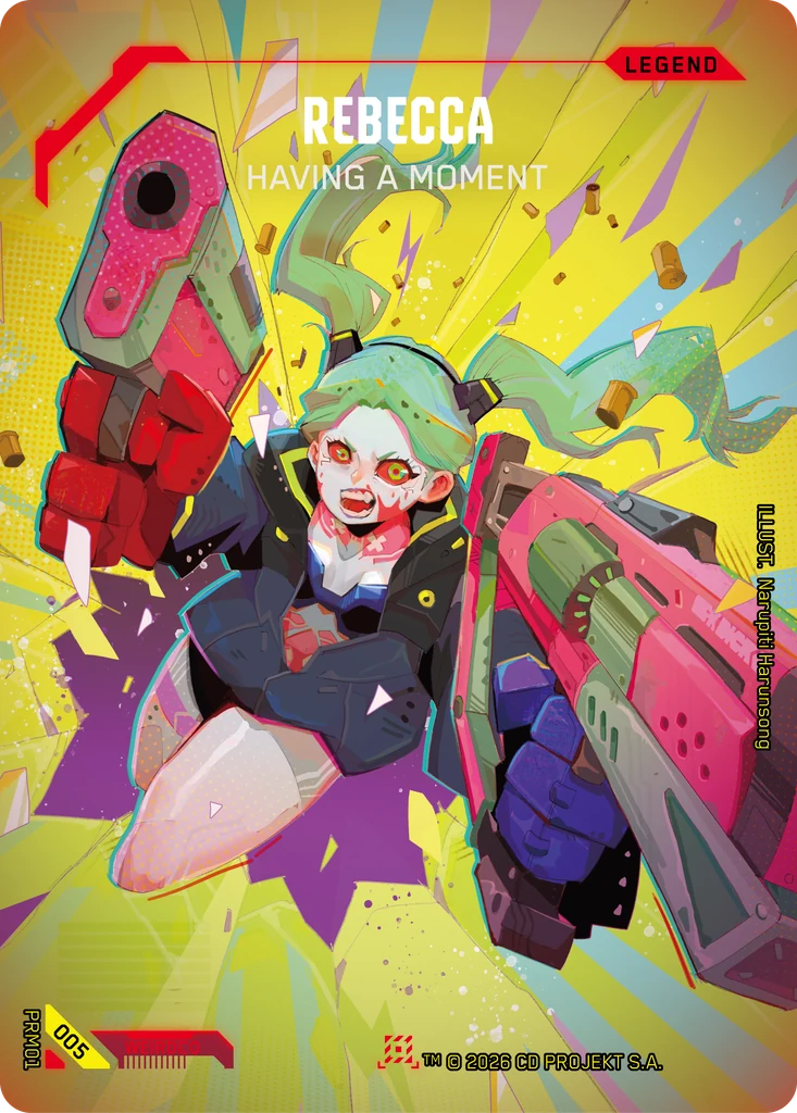 Rebecca: Having a Moment - Cyberpunk TCG