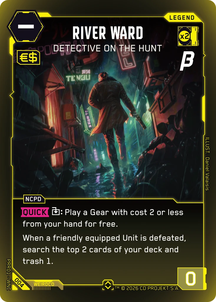 River Ward: Detective on the Hunt · Prerelease