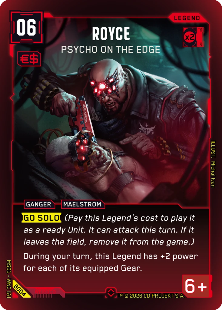 Royce: Psycho on the Edge · Welcome to Night City — Beta